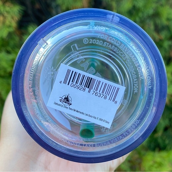 Starbucks Disneyland Park Venti Cup Resort Tumbler Clear 24oz NEW *DAMAGED* - Picture 8 of 9